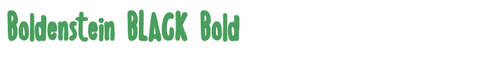 Boldenstein BLACK Bold